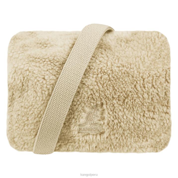 bandolera cuadrada bichón ii unisexo Kangol accesorios crudo B4VR986