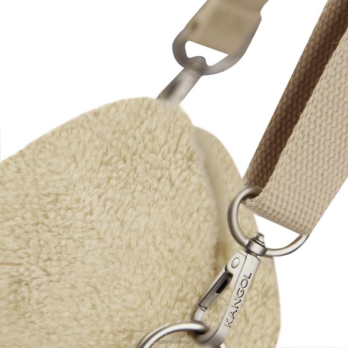 bandolera cuadrada bichón ii unisexo Kangol accesorios crudo B4VR986
