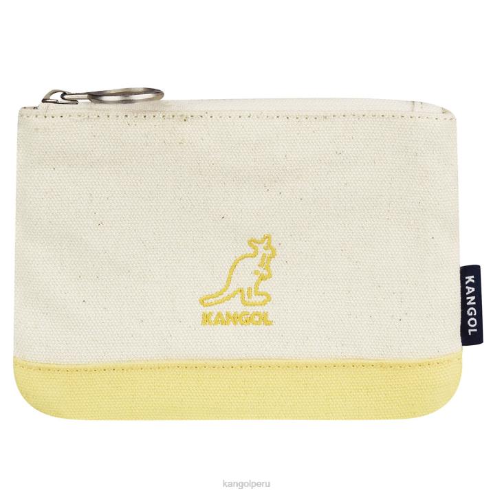 conjunto de bolsa de lona de la suerte unisexo Kangol accesorios caqui B4VR962
