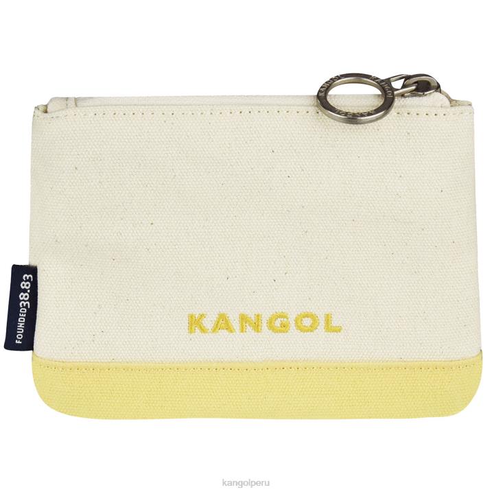 conjunto de bolsa de lona de la suerte unisexo Kangol accesorios caqui B4VR962
