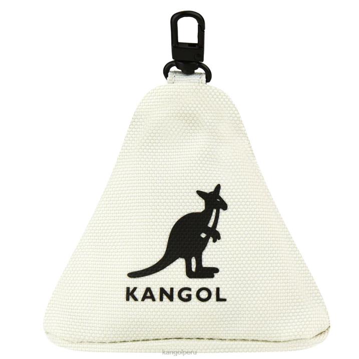 dije para bolsa con triángulo gear i unisexo Kangol accesorios Marfil B4VR1266