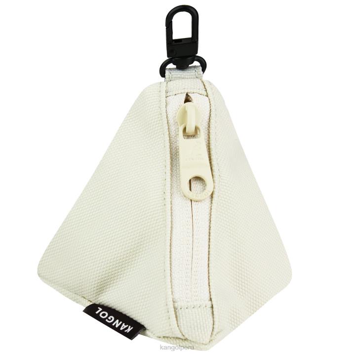 dije para bolsa con triángulo gear i unisexo Kangol accesorios Marfil B4VR1266