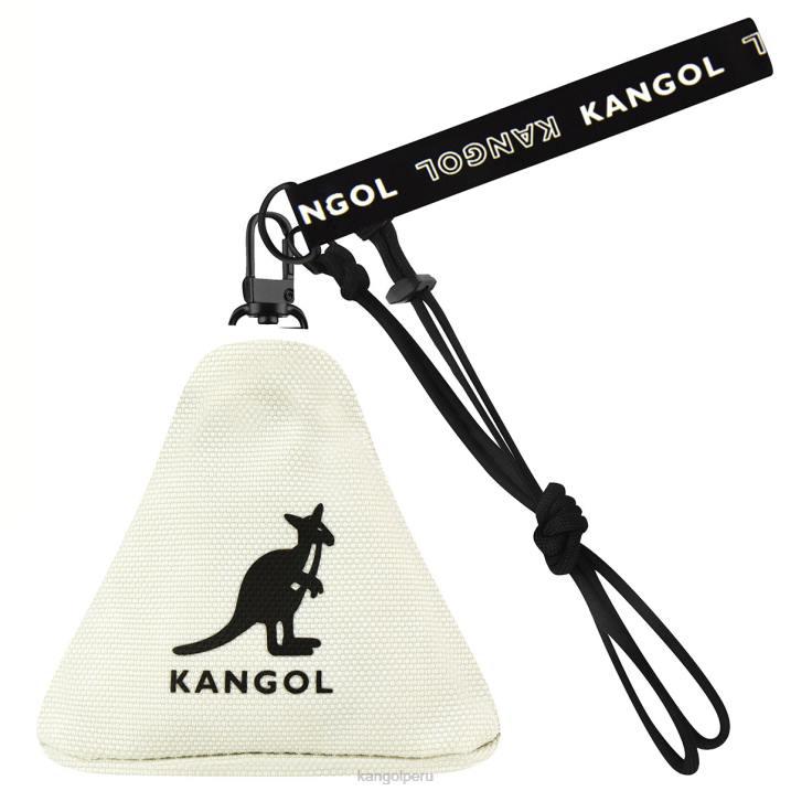 dije para bolsa con triángulo gear i unisexo Kangol accesorios Marfil B4VR1266