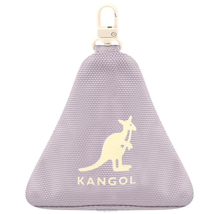 dije para bolsa con triángulo gear i unisexo Kangol accesorios lila B4VR1267