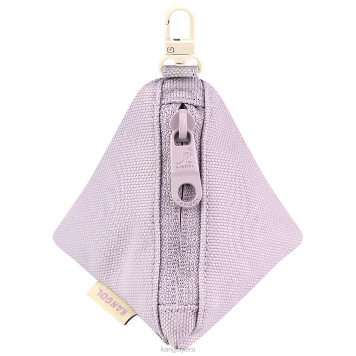 dije para bolsa con triángulo gear i unisexo Kangol accesorios lila B4VR1267
