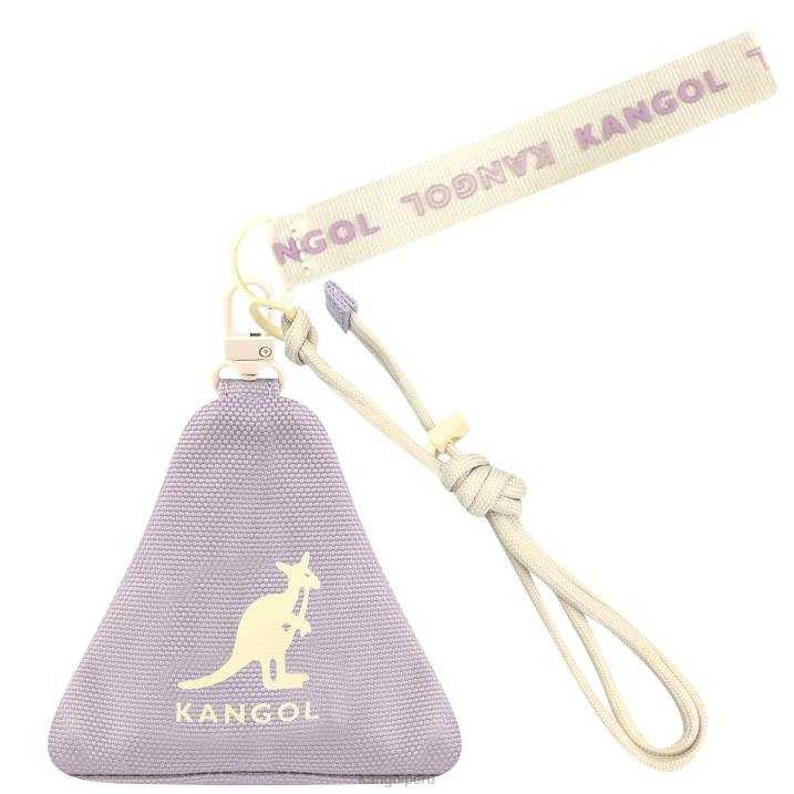 dije para bolsa con triángulo gear i unisexo Kangol accesorios lila B4VR1267