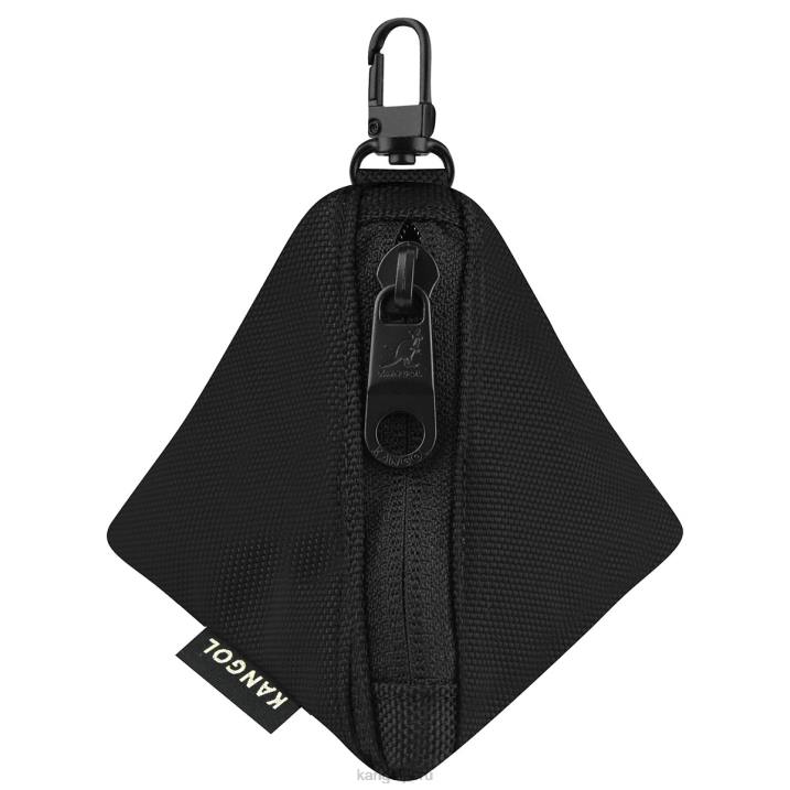 dije para bolsa con triángulo gear i unisexo Kangol accesorios negro B4VR1265