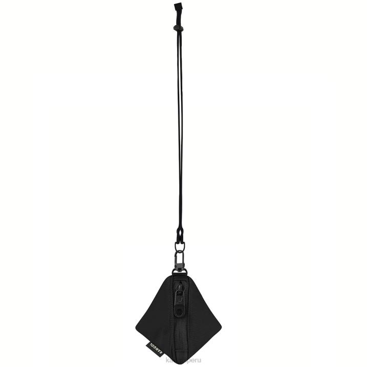 dije para bolsa con triángulo gear i unisexo Kangol accesorios negro B4VR1265