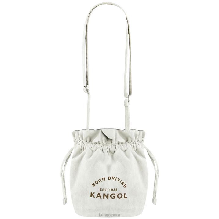 bolsa de terciopelo con cordón unisexo Kangol accesorios Marfil B4VR992