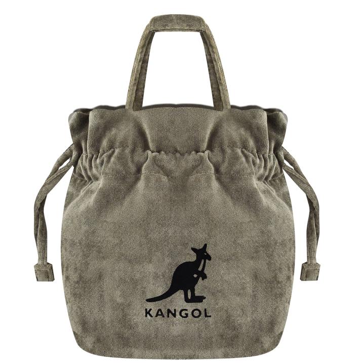 bolsa de terciopelo con cordón unisexo Kangol accesorios marrón B4VR991