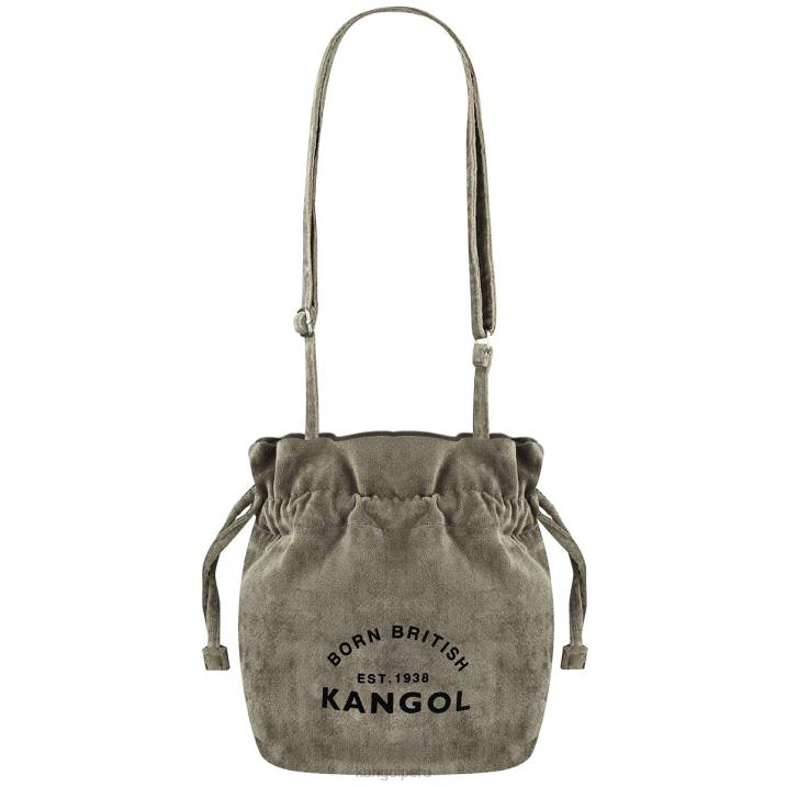 bolsa de terciopelo con cordón unisexo Kangol accesorios marrón B4VR991