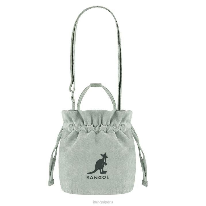 bolsa de terciopelo con cordón unisexo Kangol accesorios menta B4VR993