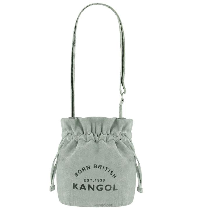 bolsa de terciopelo con cordón unisexo Kangol accesorios menta B4VR993