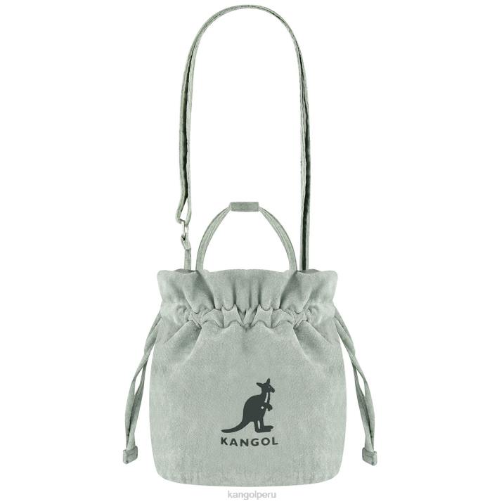 bolsa de terciopelo con cordón unisexo Kangol accesorios menta B4VR993