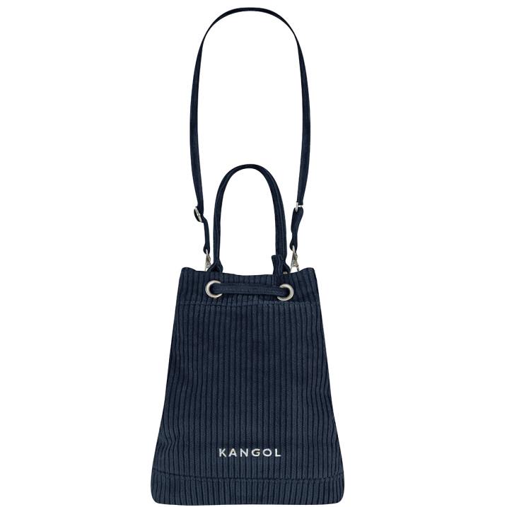 bolso bombonera con cordón en V unisexo Kangol accesorios Armada B4VR978
