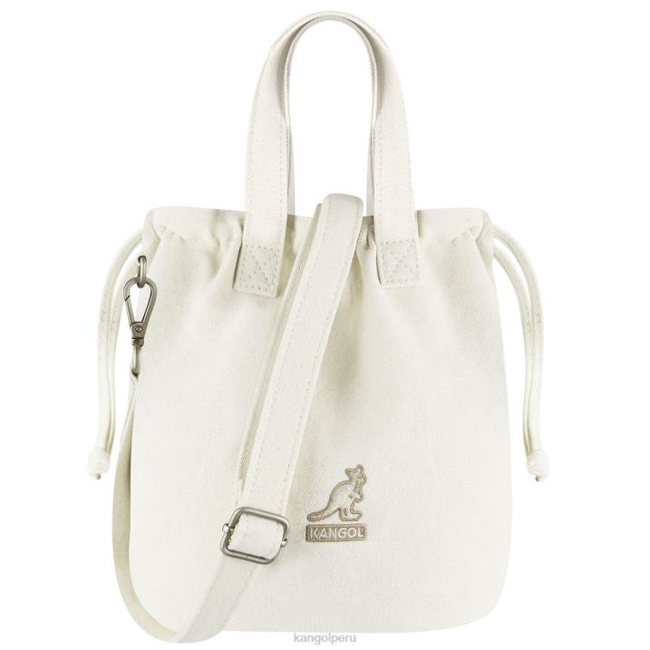 bolso bombonera reversible con motivo de cachemira unisexo Kangol accesorios Marfil B4VR963