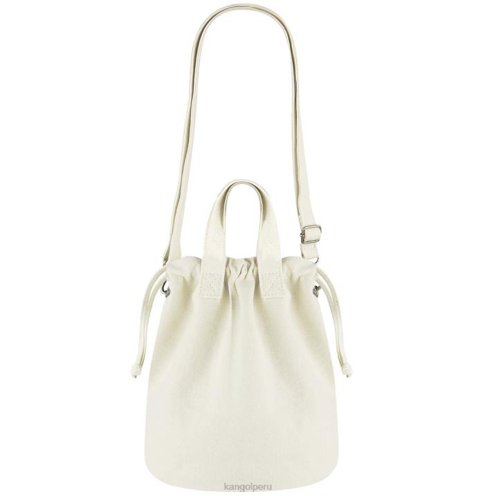 bolso bombonera reversible con motivo de cachemira unisexo Kangol accesorios Marfil B4VR963