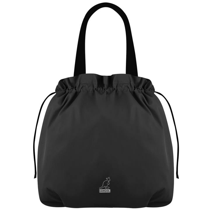 shopper de viaje con cordón unisexo Kangol accesorios negro B4VR966