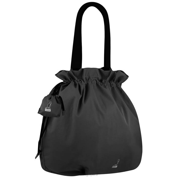 shopper de viaje con cordón unisexo Kangol accesorios negro B4VR966