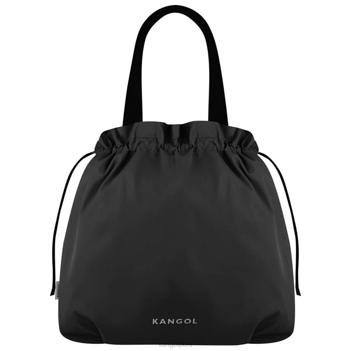 shopper de viaje con cordón unisexo Kangol accesorios negro B4VR966