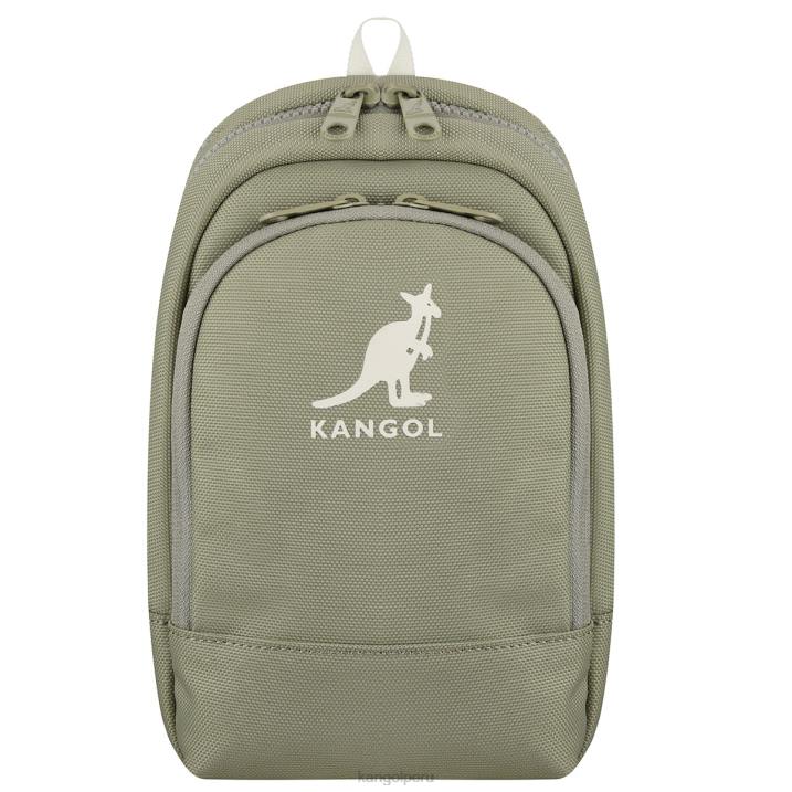 bolso bandolera de primera unisexo Kangol accesorios caqui B4VR968