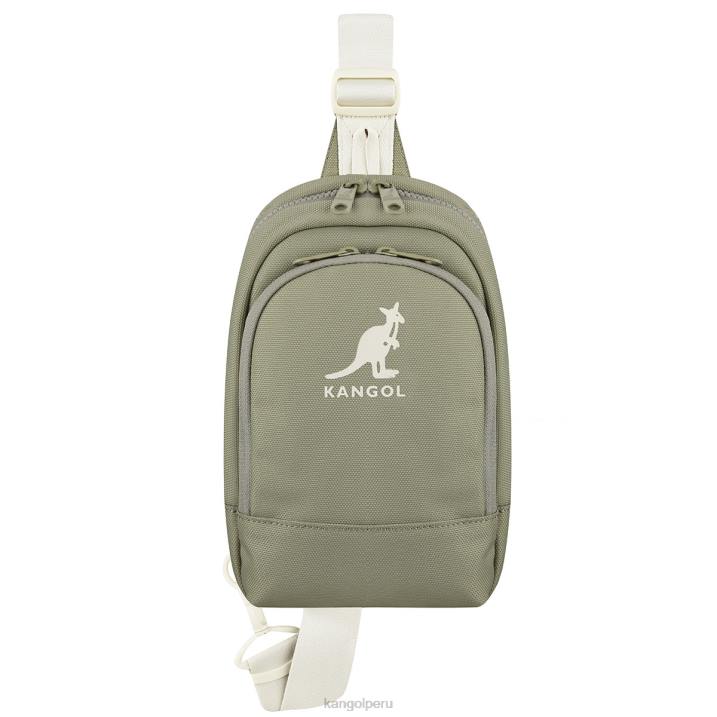 bolso bandolera de primera unisexo Kangol accesorios caqui B4VR968