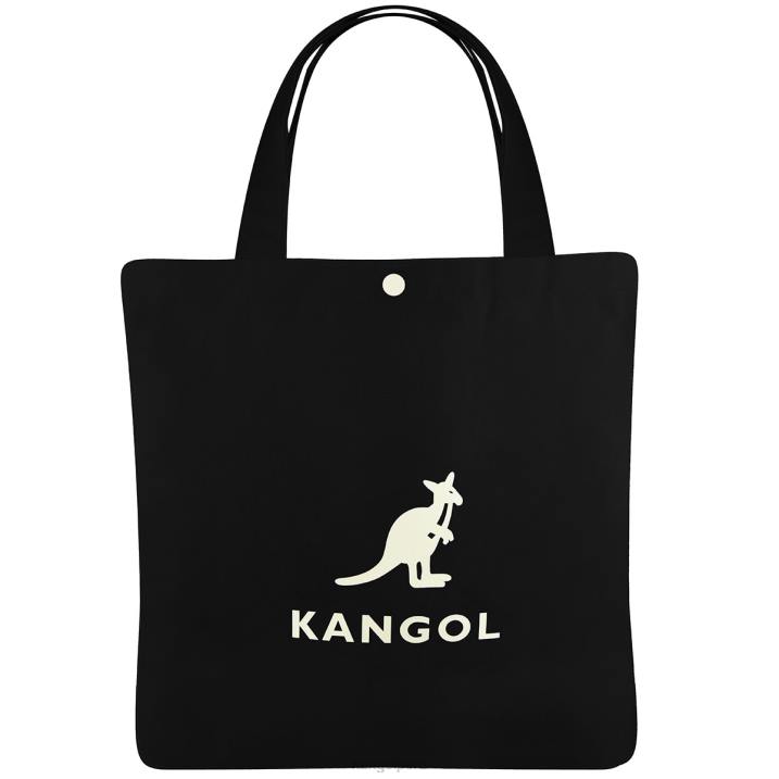 bolso de mano ecológico unisexo Kangol accesorios negro B4VR937