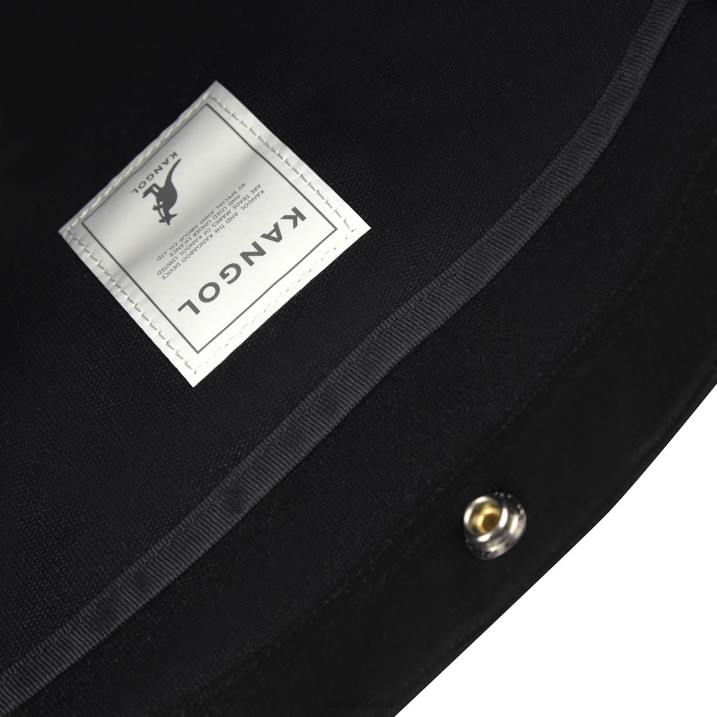 bolso de mano ecológico unisexo Kangol accesorios negro B4VR937