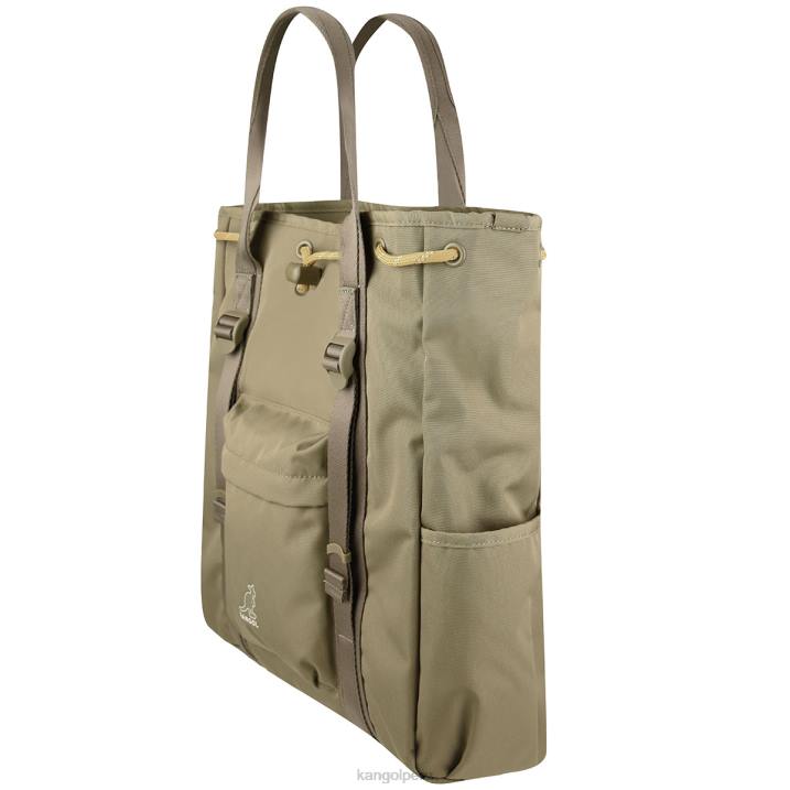 bolso de mano ligero de fin de semana unisexo Kangol accesorios beige B4VR950