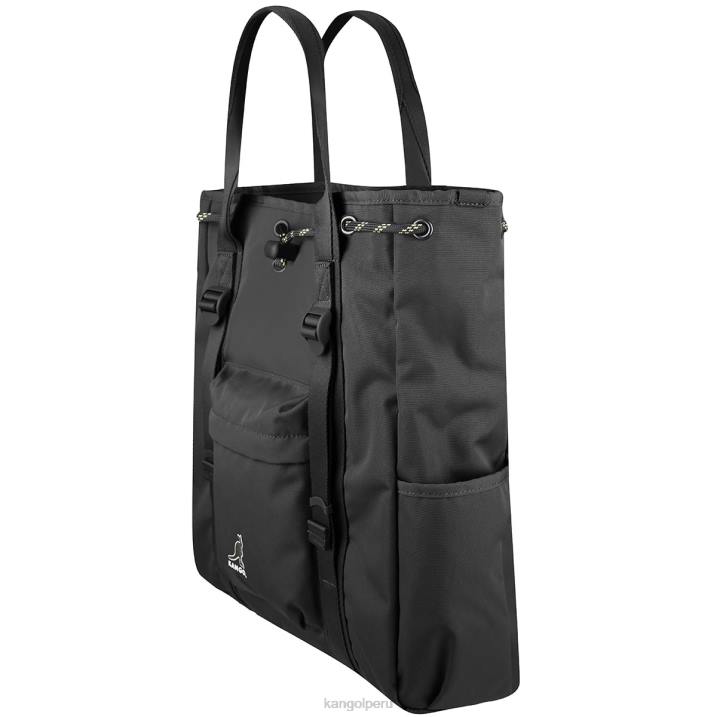 bolso de mano ligero de fin de semana unisexo Kangol accesorios negro B4VR951