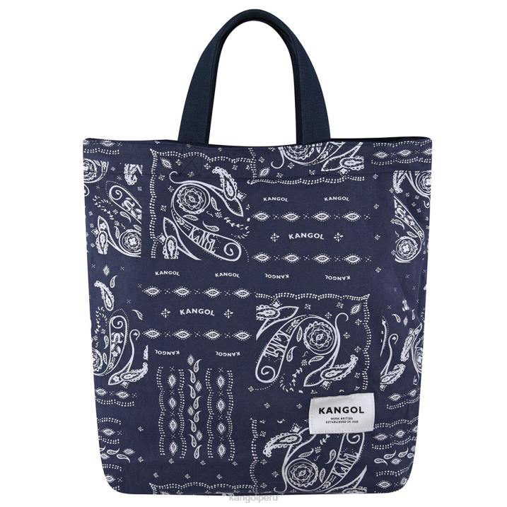 tote reversible con motivo de cachemira unisexo Kangol accesorios Armada B4VR965
