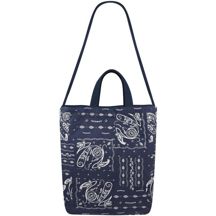 tote reversible con motivo de cachemira unisexo Kangol accesorios Armada B4VR965