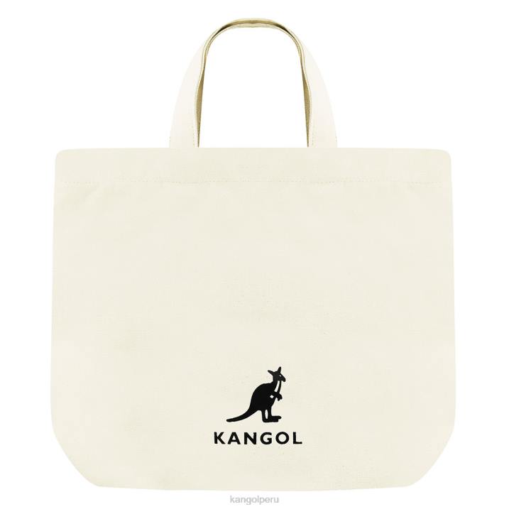 tote zippi ecológico mediano unisexo Kangol accesorios crema B4VR936