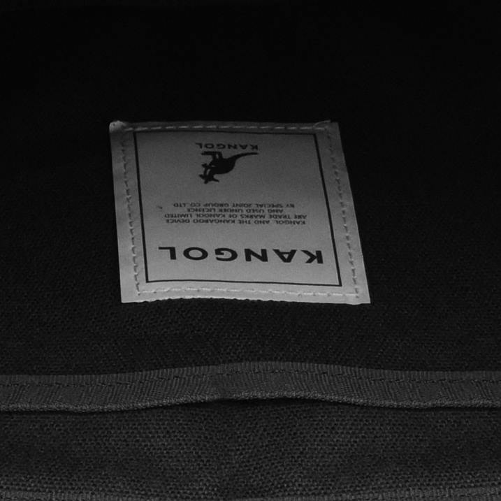 tote zippi ecológico mediano unisexo Kangol accesorios negro B4VR935