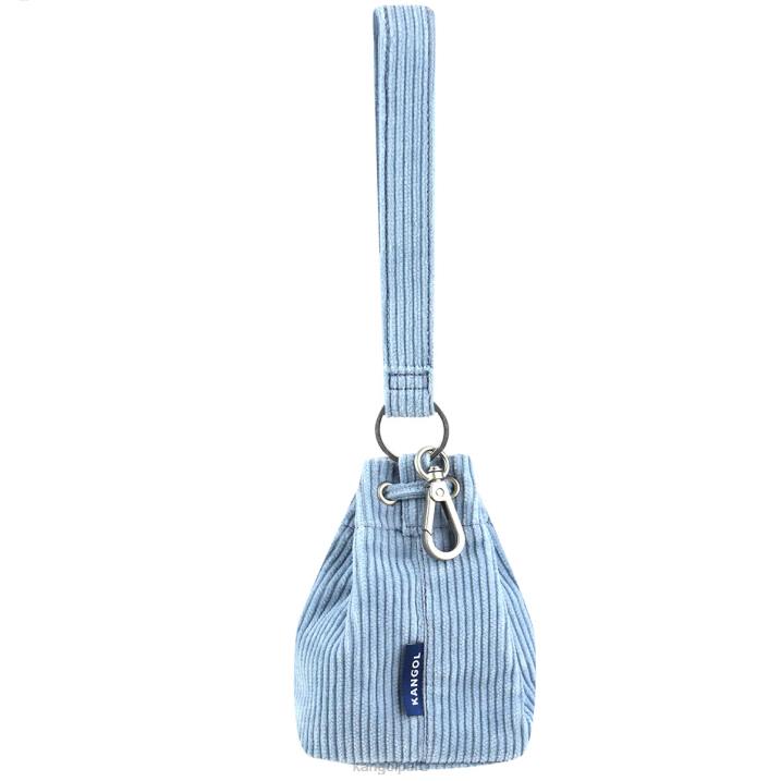 llavero mini saco de pana unisexo Kangol accesorios mezcla azul B4VR1247
