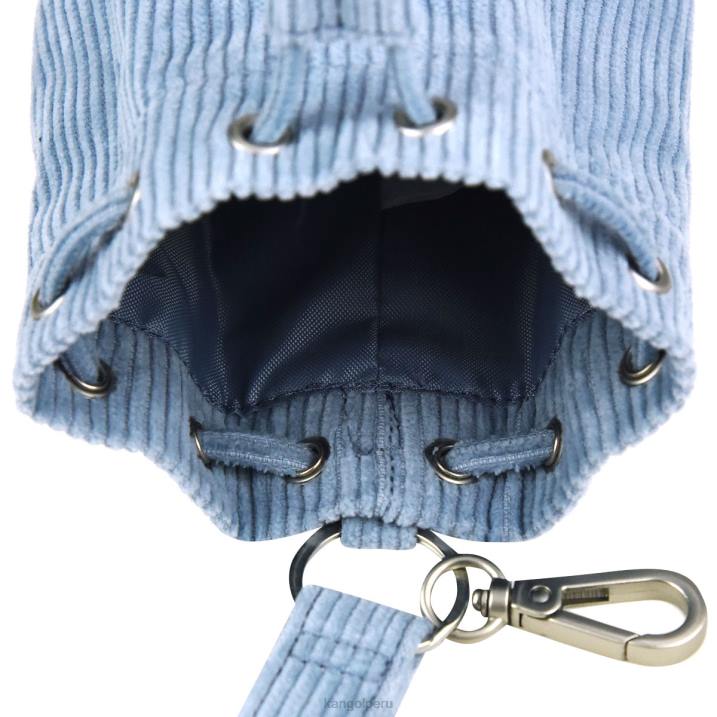 llavero mini saco de pana unisexo Kangol accesorios mezcla azul B4VR1247