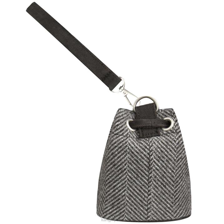 colgante mini con forma de espiga unisexo Kangol accesorios gris B4VR1256