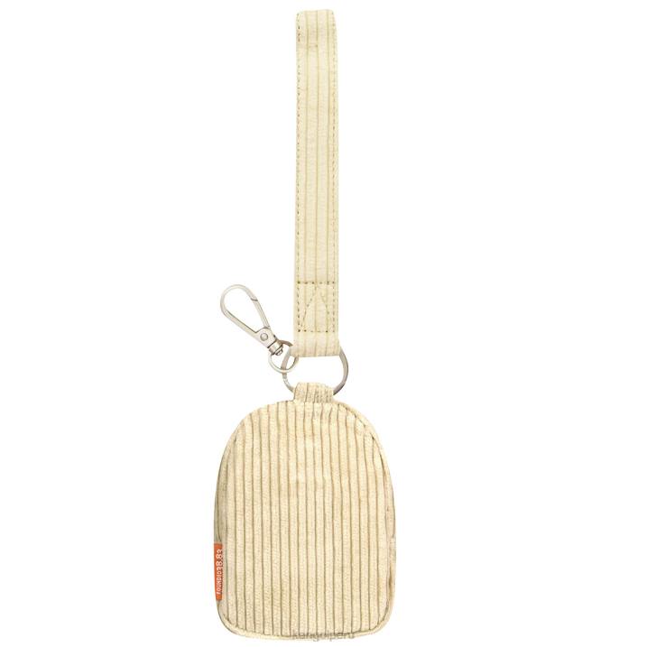 dije mini para bolso cord v unisexo Kangol accesorios beige B4VR1248