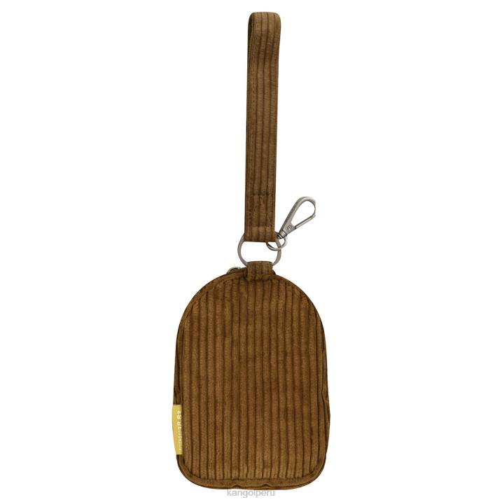 dije mini para bolso cord v unisexo Kangol accesorios marrón B4VR1249