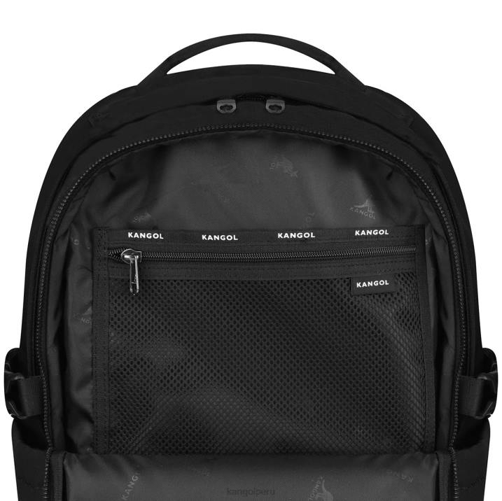 mochila ligera lineal unisexo Kangol accesorios negro B4VR952