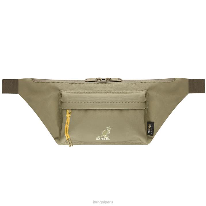 riñonera ligera de fin de semana unisexo Kangol accesorios beige B4VR947