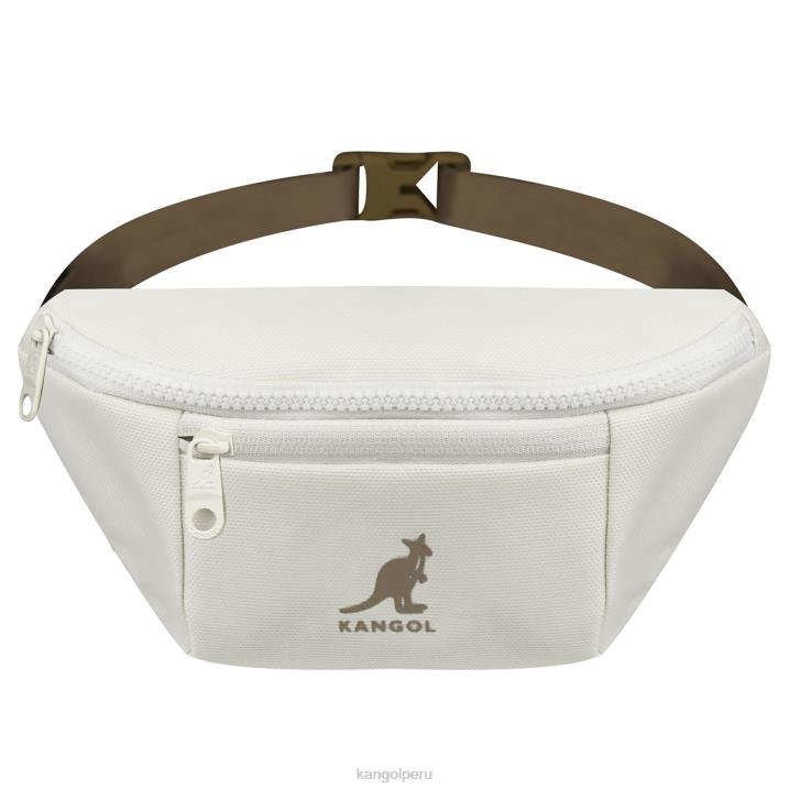 riñonera lineal unisexo Kangol accesorios Marfil B4VR943