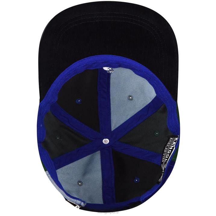 Béisbol con toques de contraste unisexo Kangol accesorios azul oscuro/multi B4VR368