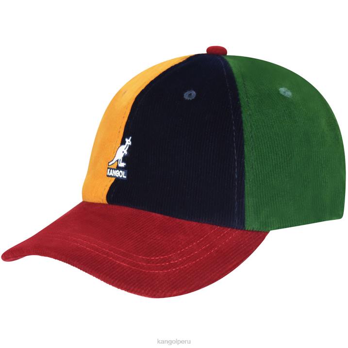 Béisbol con toques de contraste unisexo Kangol accesorios multi rojo B4VR367