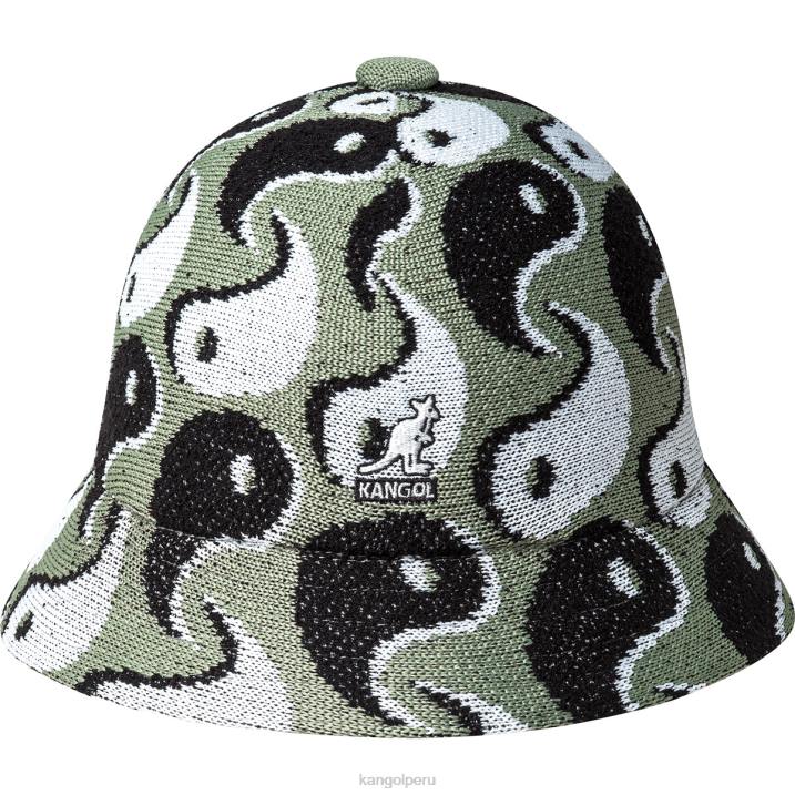 Equilibrio 3d informal unisexo Kangol accesorios aceite verde B4VR650