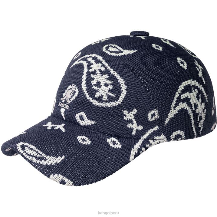 Paisley adj mayúscula espacial unisexo Kangol accesorios azul oscuro/blanco B4VR360
