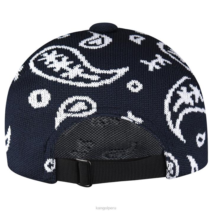 Paisley adj mayúscula espacial unisexo Kangol accesorios azul oscuro/blanco B4VR360