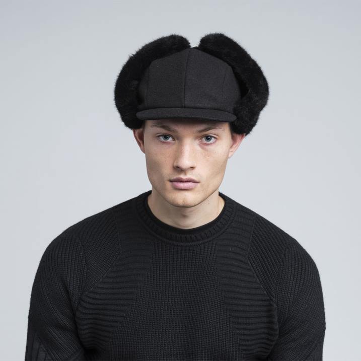 aviador de lana unisexo Kangol accesorios negro B4VR860