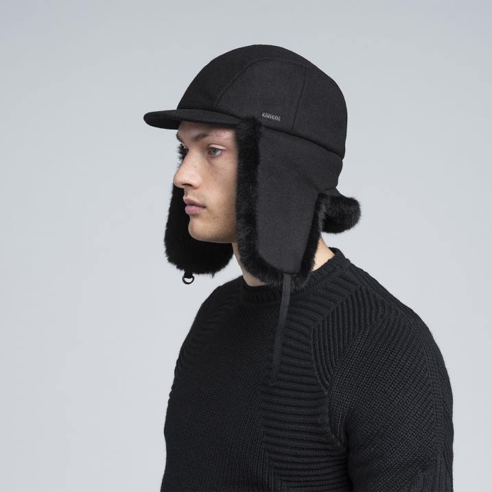aviador de lana unisexo Kangol accesorios negro B4VR860
