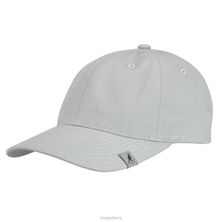 béisbol ajustable de algodón unisexo Kangol accesorios gris B4VR333